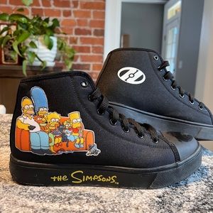 Heelys Simpsons High Tops Size 8